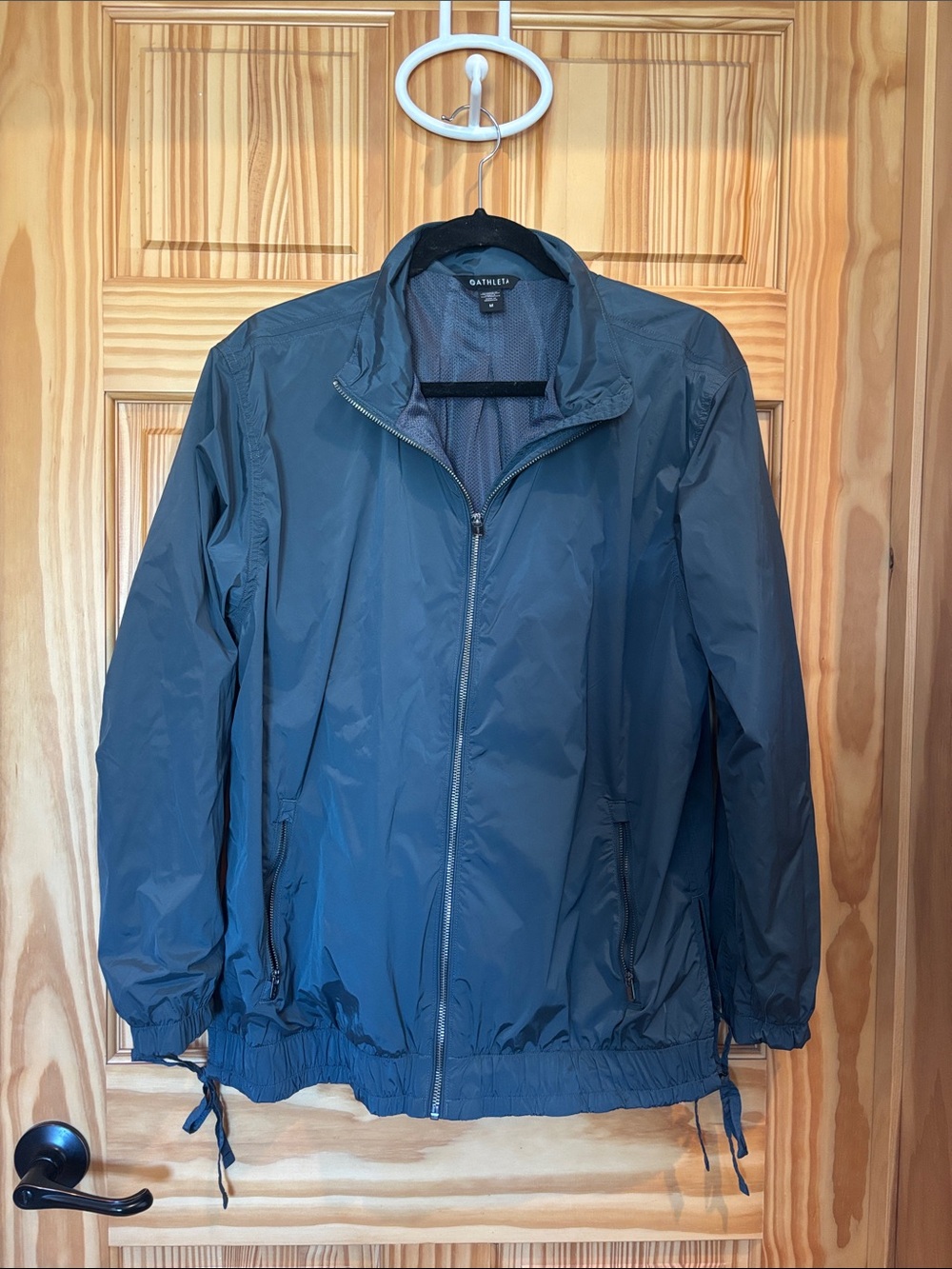 Athleta Navy Blue Lightweight Utility Jacket